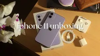 iPhone 11 Purple Unboxing 💜