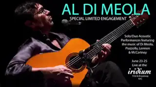 Al Di Meola - Live At The Iridium, June 23rd - June 25th