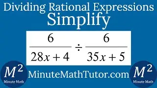 Simplify (6/(28x+4))/(6/(35x+5))