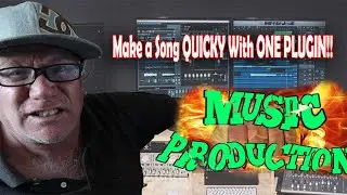How to make a song fast, using only one instrument -- music production hack - arrangement at end.