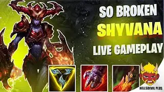 SHYVANA IS SO BROKEN WTF? - Wild Rift HellsDevil Plus Gameplay