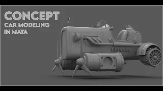 Mastering Concept Car Modeling in Maya 3D | MAYA TUTORIALS