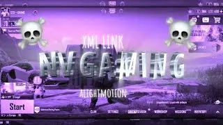 😱3d text⚡XML LINK ✨#nvgaming #android #alightmotionedit