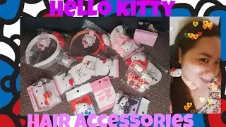 hello kitty hair accessories!!!