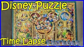 Jigsaw Time Lapse Disney 1000 Piece