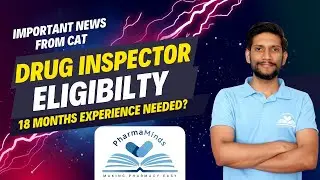 Drug Inspector | Eligibility | Clearance from CAT | High Court | Supreme Court | Pharmaminds #gpat