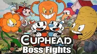 Cuphead Boss Fights Compilation