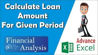 Microsoft Excel : How to Calculate Loan Interest for a Given Period | Financial Modeling |