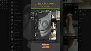 Blender Tip Sculpting Mask | AR3Designs Daily Blender 3D Tips