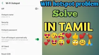 Mobile wifi hotspot problem solve in tamil