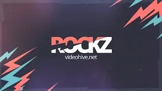 Rock Dynamic Slideshow After Effects Template