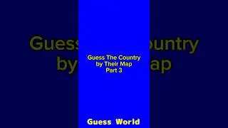 Guess The Country Map🗺🤔 #game #quiz #guessthecountry #shorts