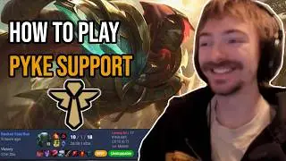 How I Carry on Pyke Support in Season 16 - Educational Commentary