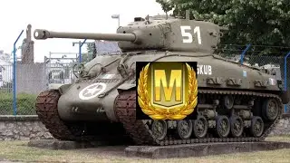 Мастер на M4 Sherman интересный бой.