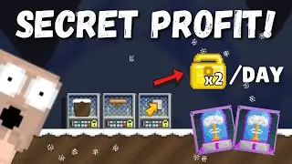 SECRET PROFIT METHOD 🤑!!! TO DOUBLE YOUR WLS!!! | Growtopia How To Get Rich 2021 | TriggerFear