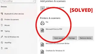 [Solved] Microsoft Print to PDF Not Working on Windows 10 | Microsoft Print to PDF Driver missing