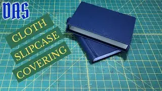 Cloth Covered Slipcase - Covering the Box // Adventures in Bookbinding