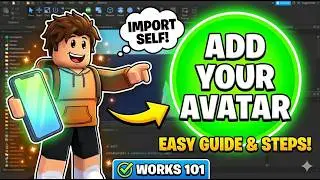 How to Add Your Avatar in Roblox Studio