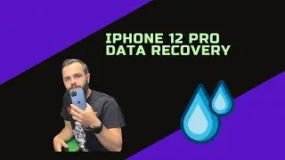 Water damaged iPhone 12 Pro Data Recovery