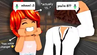 Being an 8 YEAR OLD in MM2 Voice Chat...