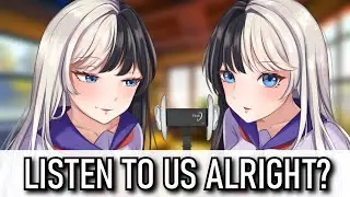 Twins Tingle You To Sleep (ASMR Twin Audio Roleplay)