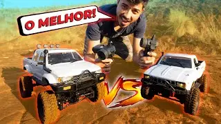Qual a MELHOR Caminhonete de Controle Remoto? WPL C-24 ou C-64? Nós testamos!