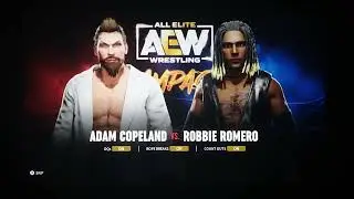 AEW FIGHT FOREVER [Nintendo Switch] - Adam Copeland VS Robbie Romero