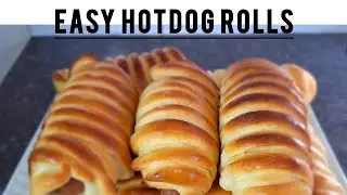 5-Ingredient Hotdog Rolls Made Easy