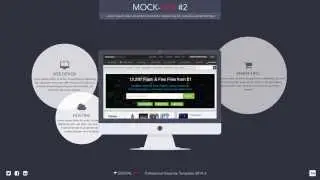 Digital Art - Creative Keynote Presentation Template (Dark Version)