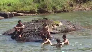 Praia de Bom Jesus - Parte 2 - Os banhistas e o lixo