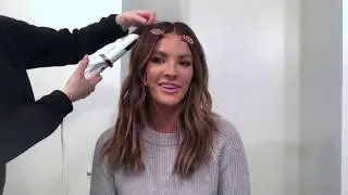 Beach Wave Hair Tutorial for Short Hair