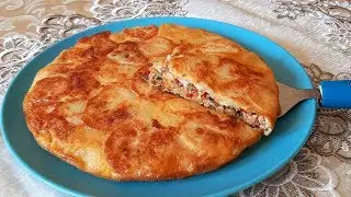 فكرة للعشاء في دقائق 🤗😋 في المقلاة بحشوة اقتصادية و لذيذة للطالبات و النساء العاملات 👍👌