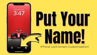 iPhone Hack: Show Your Name on Lock Screen!