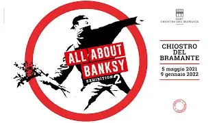 ALL ABOUT BANKSY EXHIBITION TEASER - Banksy works from curators Butterfly Art News.