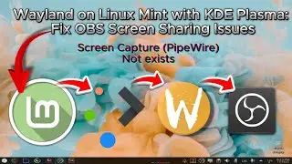Wayland on Linux Mint with KDE Plasma: Fix OBS Screen Sharing Issues  