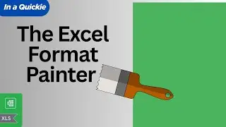 Excel Format Painter: One Format, Apply Multiple Times