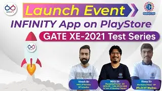 Launch of GATE 2021 XE - Test Series || Infinity app|| Engineers hub