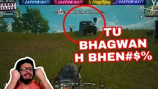 Tu Bhagwan H | Carry Minati Funny Moment In Pubg 😂😂