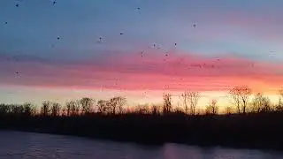 Закат.