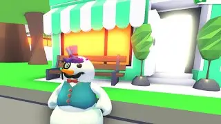 ROBLOX ADOPT ME ADVENTURES OF THE SNOWMAN IN ADOPT ME ROBLOX