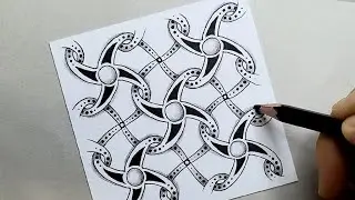 Drawing Zentangle – HEAVENLY