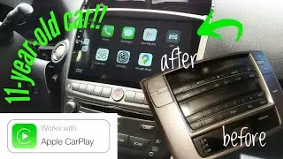 How to Install Apple CarPlay to an 11-year-old Lexus IS250?