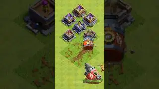 Archer Tower vs Log Launcher, Battle Drill, Stone Slammer & Flying Fortress 😮😎
