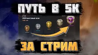 5000 Рейтинга любой ценой • Стрим Tanks Blitz • Miklash