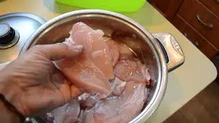 Походная ,сушенная курица . Бастурма из курицы .