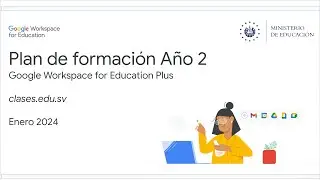 Sesión Introductoria: Plan de formación año 2