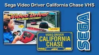 Sega Video Driver California Chase VHS | Sega Tyco | Gameplay VHS