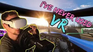 First Time Ever Using VR - It's A Game Changer
