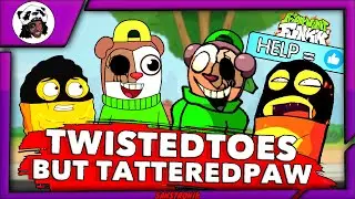 FNF TWISTEDTOES FANMADE | ANGUS VS GEGAGEDIGEDAGEDAGO | TATTEREDPAW | MAX DESIGN PRO
