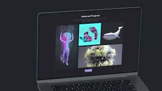 Laptop Mockup - Website Presentation